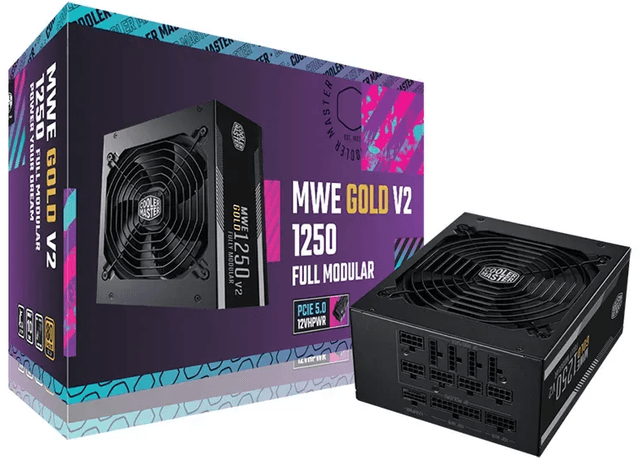 Cooler Master MWE GOLD 1250 V2 ATX 3.0 (MPE-C501-AFCAG-3GWO) (1250 W)