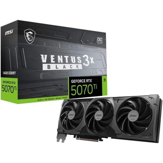 MSI GeForce RTX 5070Ti 16G VENTUS 3X OC [G507T-16V3CB]