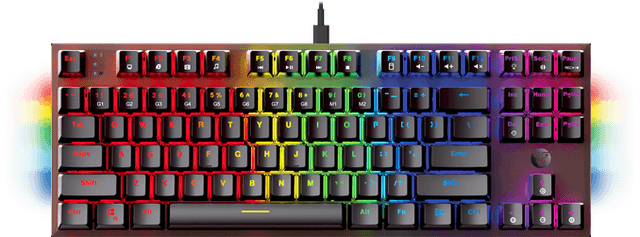 Fantech MAXFIT87 MK856 Black Edition - Red Switch