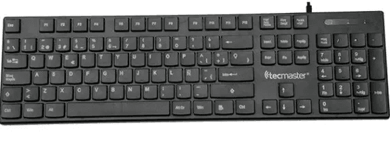 Tecmaster Teclado Básico Cableado (TM-100513)