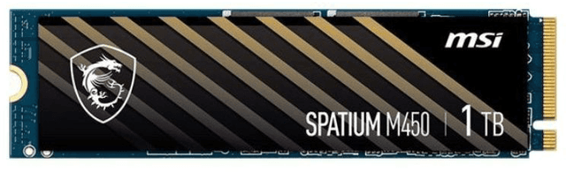 MSI Spatium M450 1 TB (SPATIUM M450 PCIe 4.0 NVMe M.2)