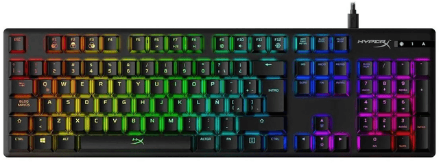 HyperX Alloy Origins - Red Switch (HX-KB6RDX-LA / 4P4F6AI)