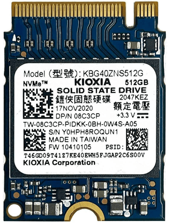 Kioxia BG4 512 GB (KBG40ZNS512G)