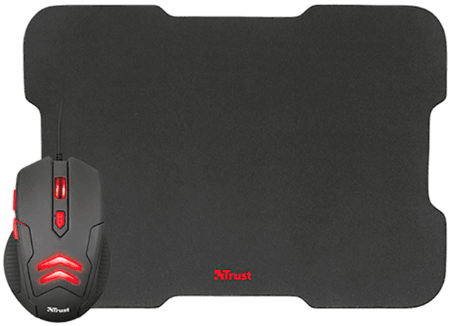 Trust Ziva Gaming Mouse with Mouse Pad (21963)