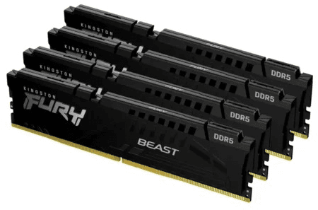 Kingston Fury Beast KF552C40BBK4-128 (4 x 32 GB | DIMM DDR5-5200)