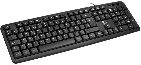 Xtech Teclado estándar en español (XTK-092S)