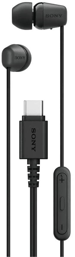 Sony Audífonos internos USB-C con cable - Negro (IER-EX15C/BZUC)