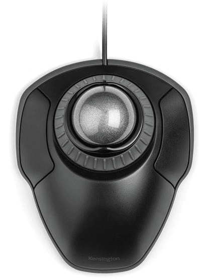 Kensington Orbit Trackball with Scroll Ring - Black (K75327WW)