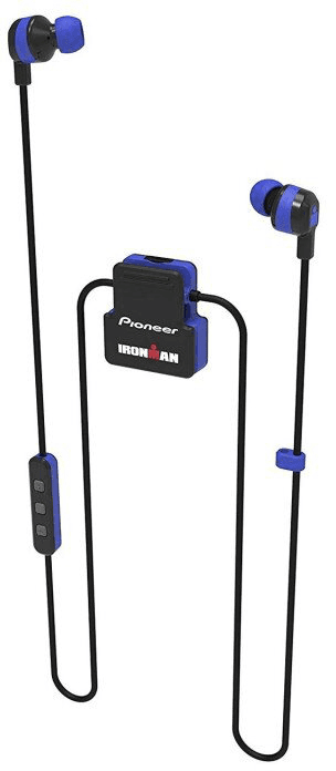 Pioneer iRONMAN Wireless Sports Earphones - Negro/Azul (SE-IM5BT-L)