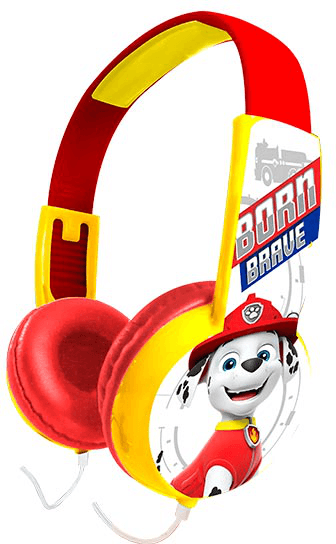 Disney Paw Patrol Headphones - Rojo / Marshall Born Brave (HP203371-MAR)