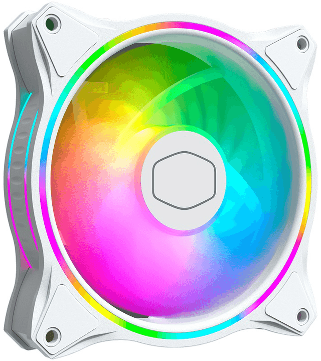 Cooler Master MasterFan MF120 Halo - White [MFL-B2DW-18NPA-R1]