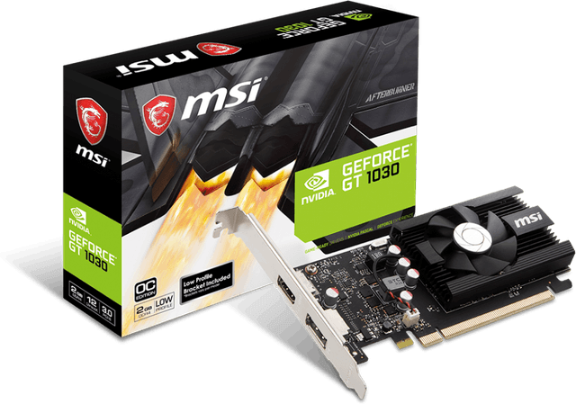 MSI GeForce GT 1030 2GD4 LP OC [GT 1030 2GD4 LP OC]