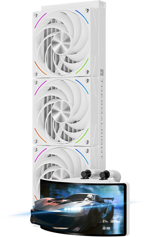 Thermalright Rainbow Vision 360 Turbo ARGB - White