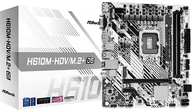 ASRock H610M-HDV/M.2+ D5