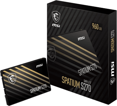 MSI Spatium S270 960 GB (SPATIUM S270 SATA 2.5)