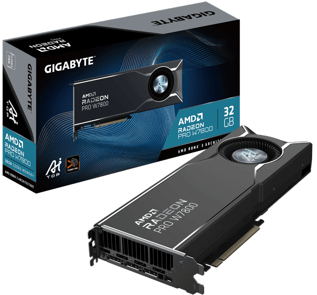 Gigabyte Radeon Pro W7800 AI TOP 32G