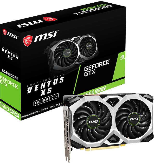 MSI GeForce GTX 1660 SUPER VENTUS XS OC [GTX 1660 SUPER VENTUS XS OC]