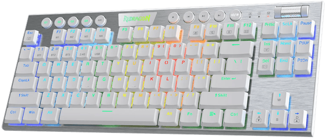 Redragon Horus TKL White (Red Switch) (K621W)