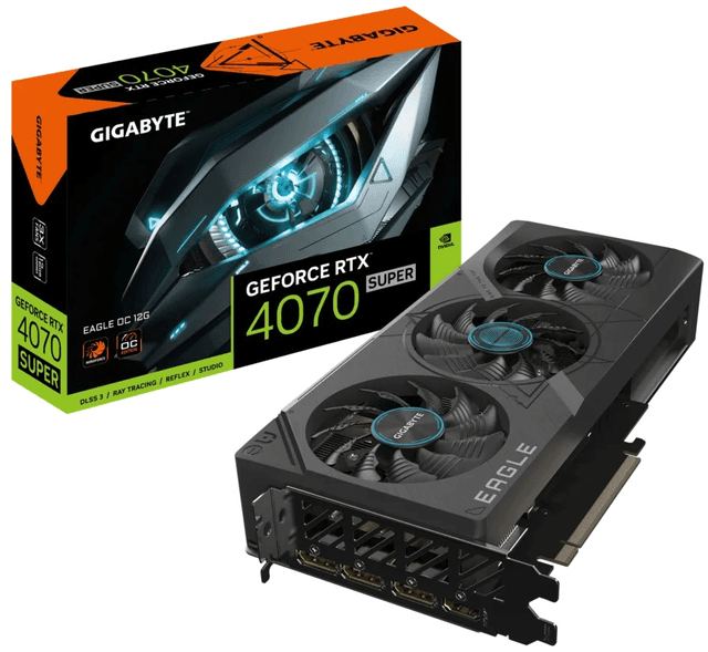 Gigabyte GeForce RTX 4070 SUPER EAGLE OC 12G [GV-N407SEAGLE OC-12GD]