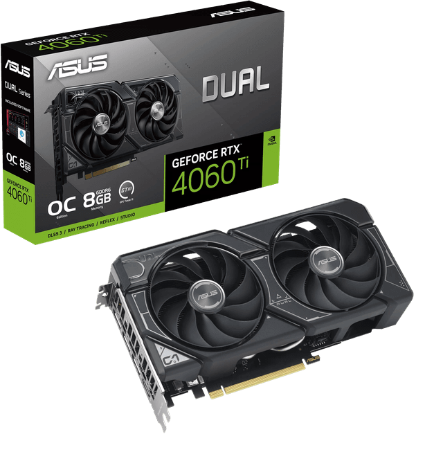 ASUS DUAL-RTX4060TI-O8G [90YV0J40-M0AA00]