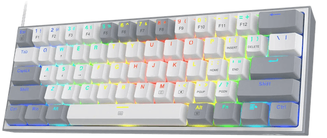 Redragon FIZZ K617-RGB B - Grey / White