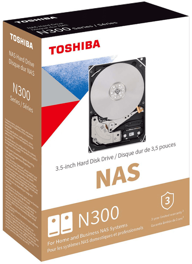 Toshiba N300 NAS 10 TB (HDWG71AXZSTA)