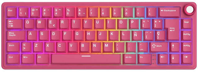 Royal Kludge R65 - Berry Red/Cream Switch (RK-R65)