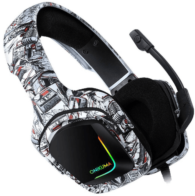 Onikuma K20 Stereo Gaming Headset - Cammo Cassette (K20)
