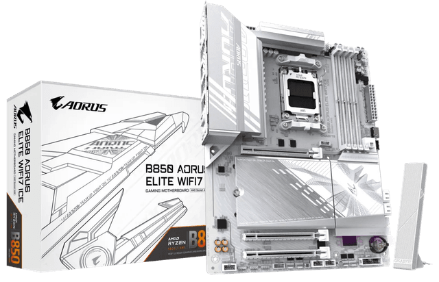 Gigabyte B850 AORUS ELITE WIFI7 ICE
