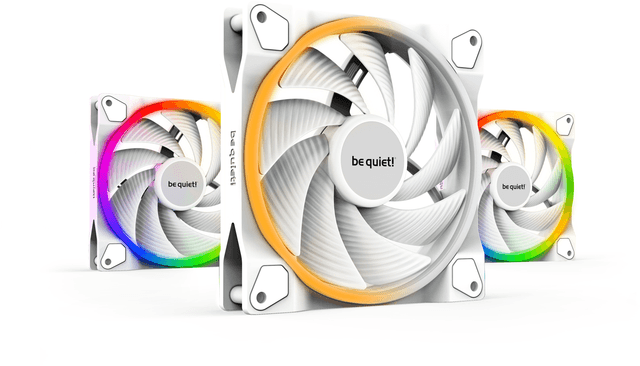 be quiet! Light Wings 140mm PWM High-Speed Triple-Pack - White [BL103]