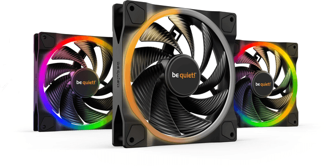 be quiet! Light Wings 140mm PWM High-Speed Triple-Pack [BL079]
