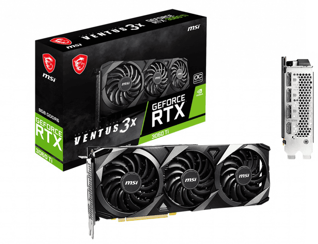 MSI GeForce RTX 3060 Ti VENTUS 3X 8G OC LHR