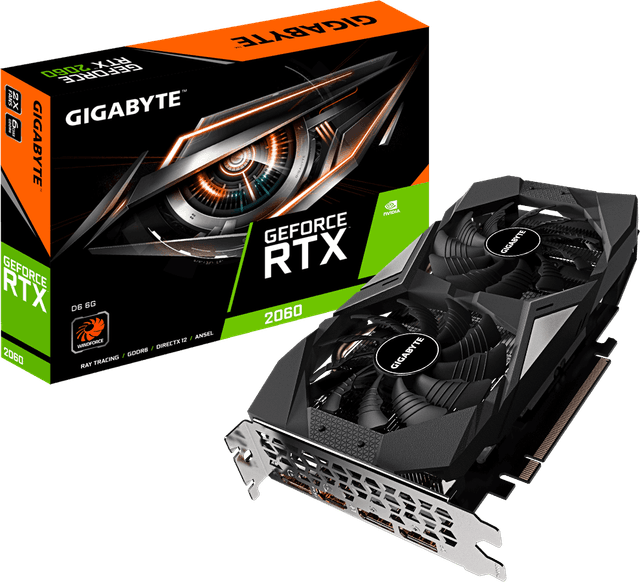 Gigabyte GeForce RTX 2060 D6 6G [GV-N2060D6-6GD]