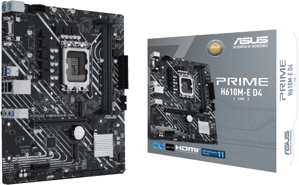 ASUS PRIME H610M-E D4 CSM