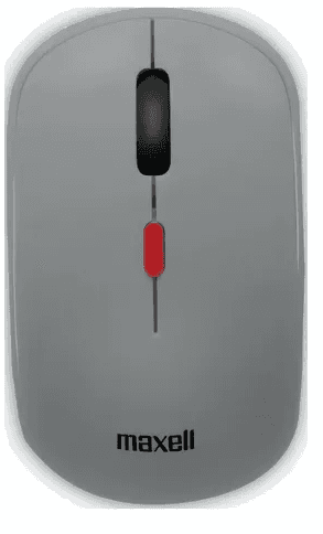 Maxell Wireless Mouse 1600DPI - Gray (MOWL-100)