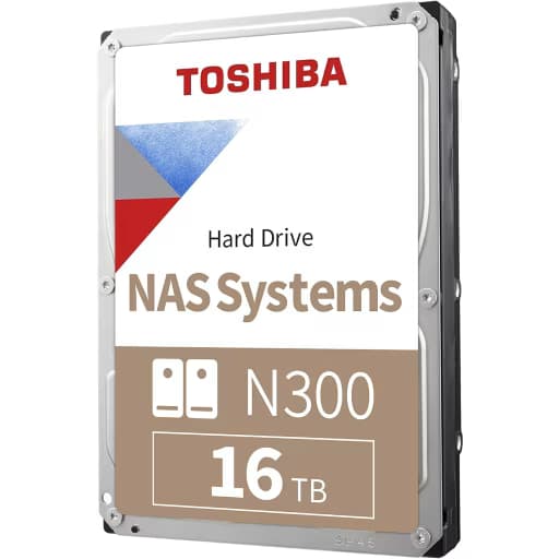 Toshiba N300 16 TB (HDWG51GXZSTA)