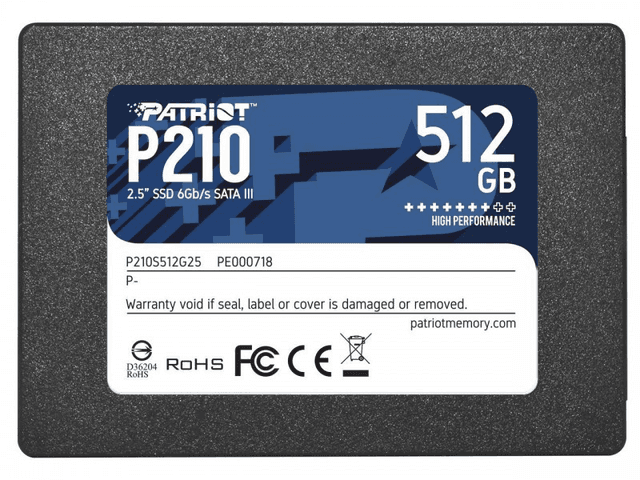 Patriot P210 512 GB (P210S512G25)