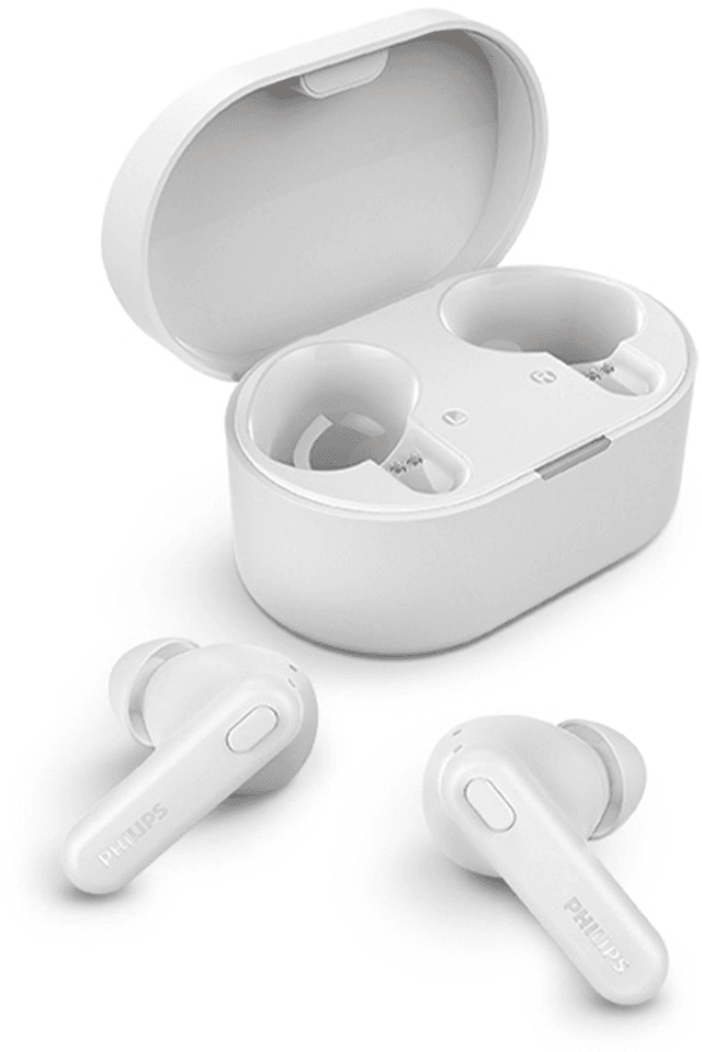 Philips True Wireless Headphones - White (TAT1108WT)