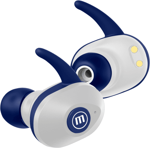 Maxell MINI DUO EARPHONES - Blue