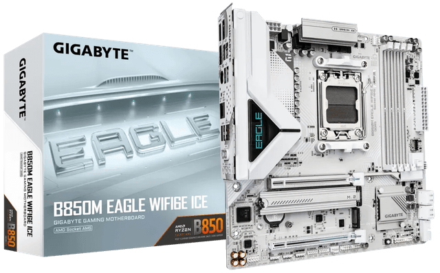 Gigabyte B850M EAGLE WIFI6E ICE