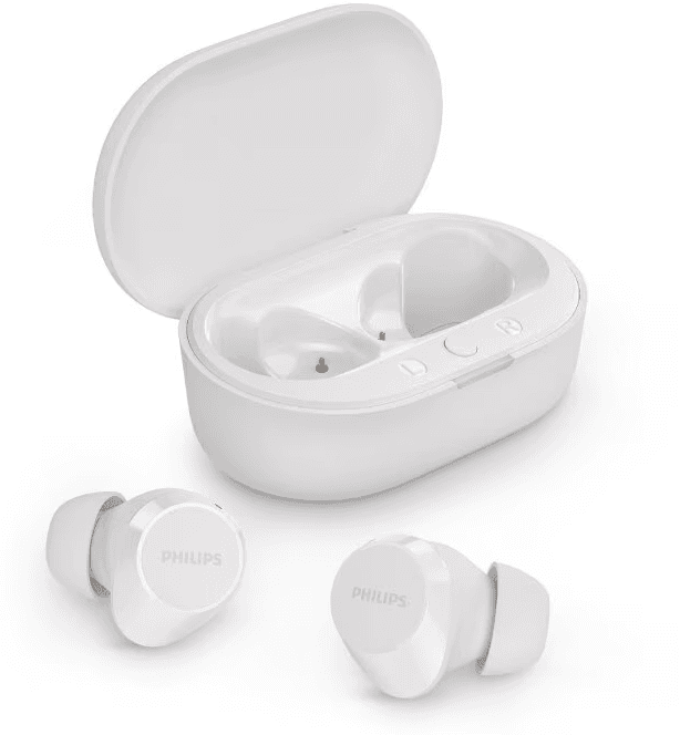 Philips Auriculares realmente inalámbricos - Blanco (TAT1209WT/00)