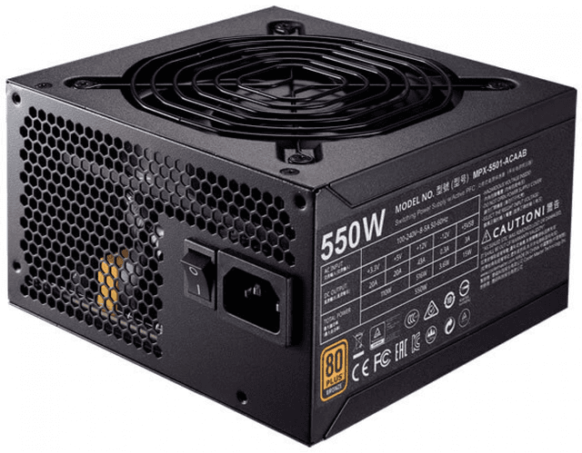 Cooler Master MWE Bronze 550 V2 (MPE-5501-ACAAB-WO) (550 W)