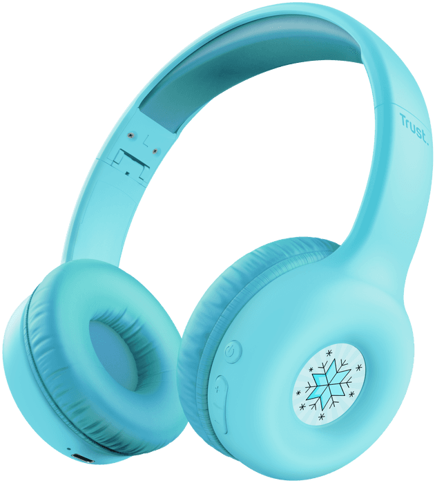 Trust Nouna Wireless Kids Headphones - Blue (25275)