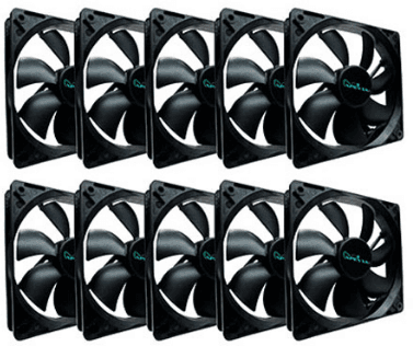 Apevia CF1012S-BK (10-PK)