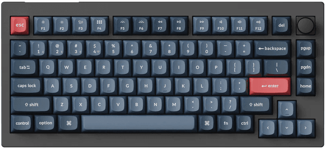 Keychron V1 Max - Gateron Jupiter Red Switch / Español (V1M-D1-ES)