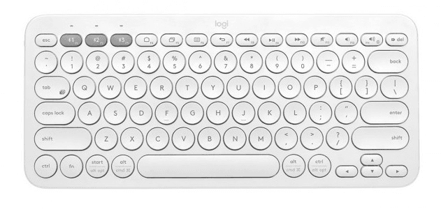 Logitech Bluetooth Multi-Device K380 - White (920-009595)