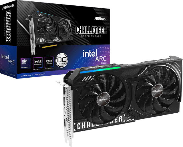 ASRock Arc B570 Challenger 10GB OC [B570 CL 10GO]