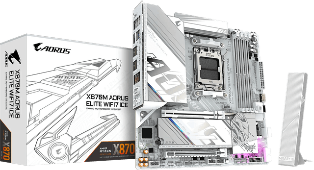 Gigabyte X870M AORUS ELITE WIFI7 ICE