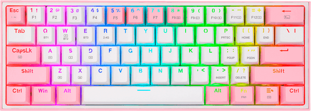 Redragon FIZZ PRO K616-RGB B - White - Pink