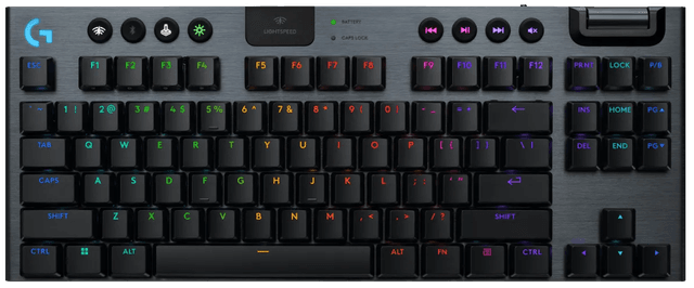 Logitech G915 X TKL LightSpeed Wireless RGB - Black (920-012715)